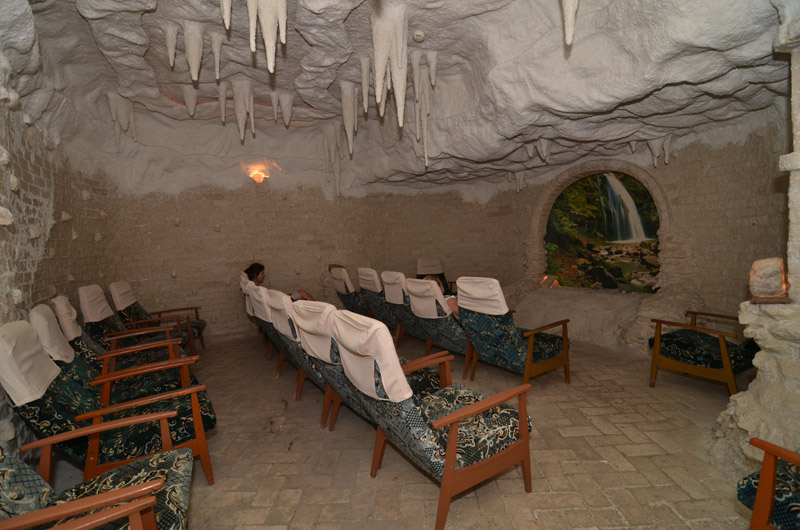 Соляная пещера в санатории Крыма фото 